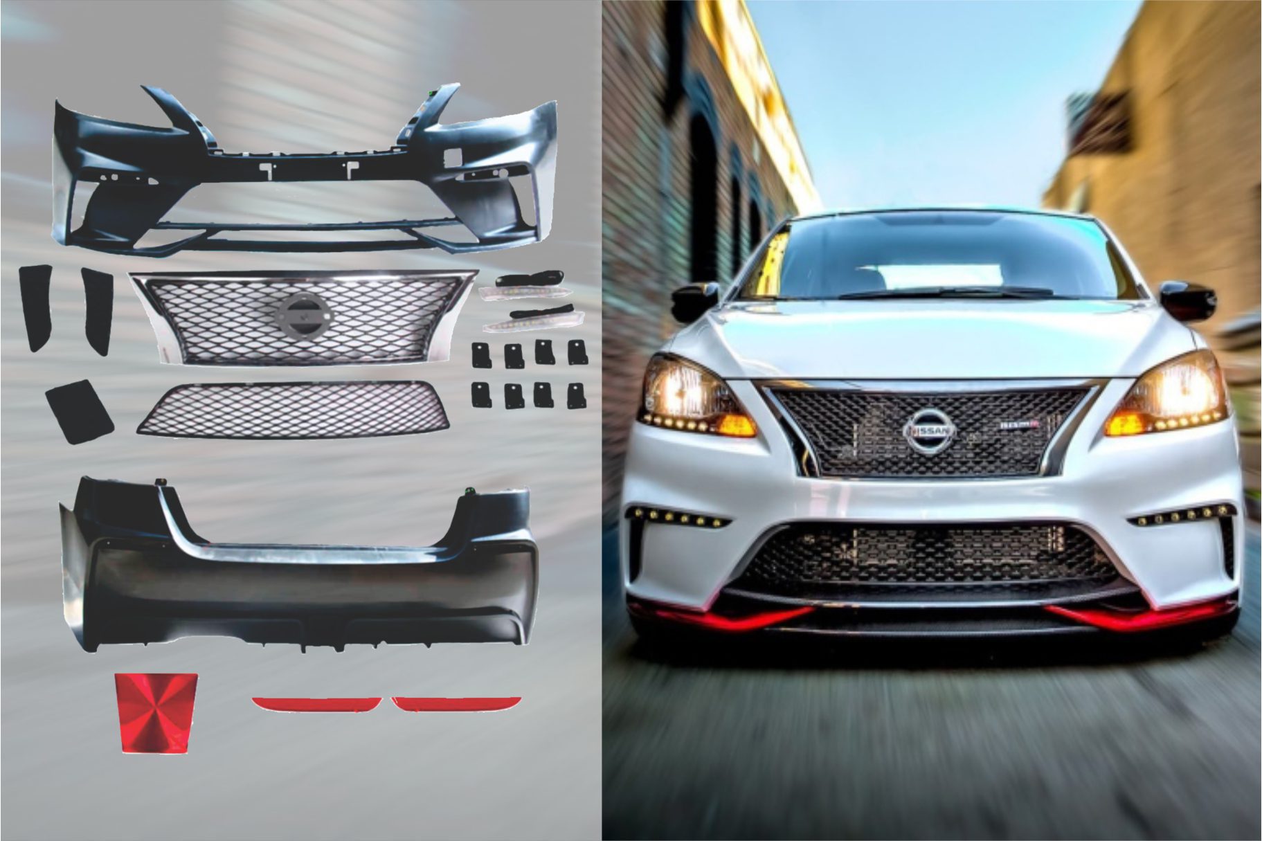 Body Kit RedLine NISMO Nissan SENTRA ColTuning